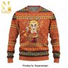 Rengoku Demon Slayer Anime Knitted Ugly Christmas Sweater