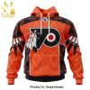 NHL Philadelphia Flyers Version Camo Concepts For Hungting In Forest All Over Printed Shirt