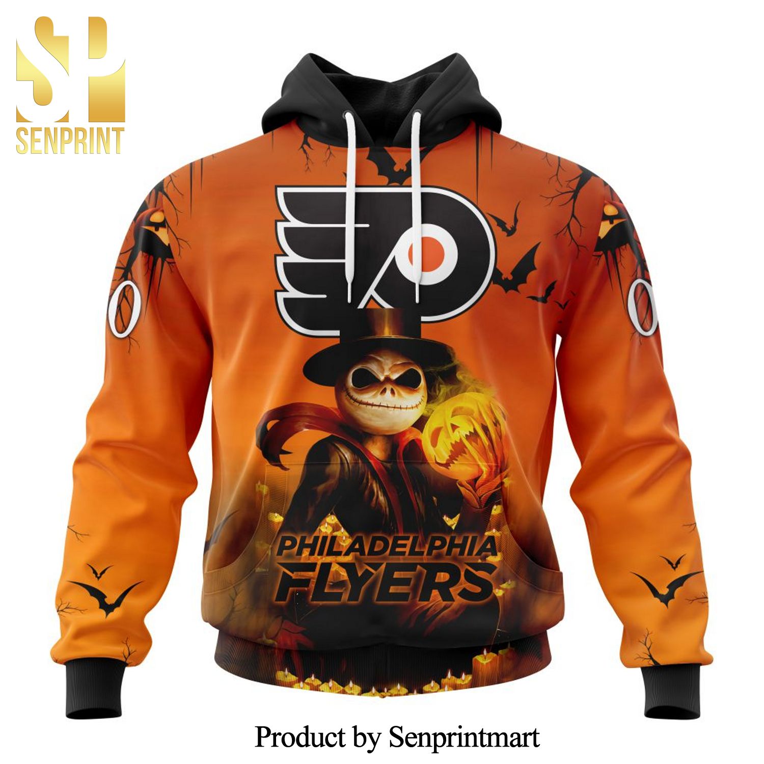 NHL Philadelphia Flyers Version Halloween Concepts All Over Printed Shirt