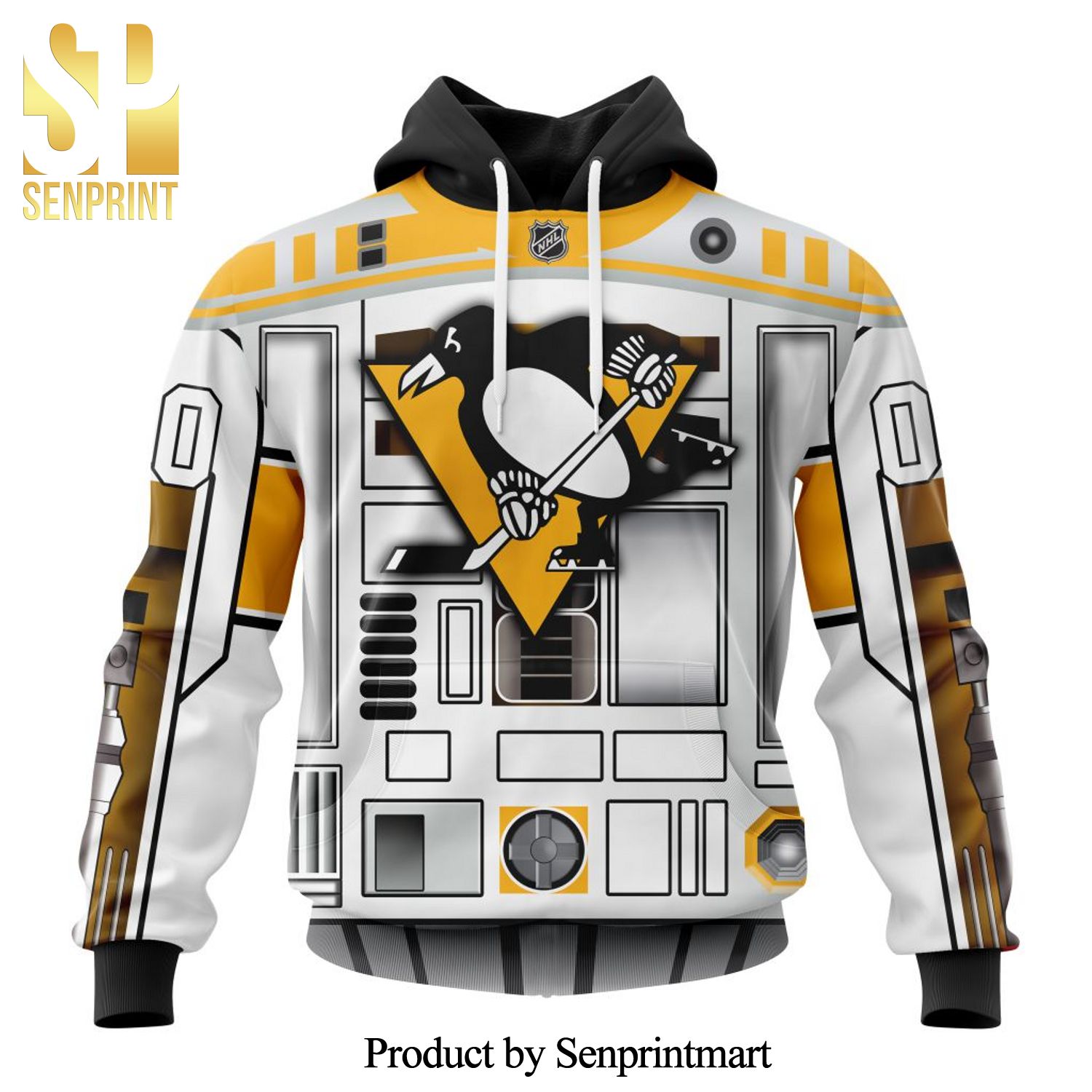 NHL Pittsburgh Penguins Version Star Wars May The 4th Be With You All Over Printed Shirt