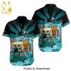 NHL San Jose Sharks Design With Color And Our Beloved American Flag Color All Over Printed Shirt