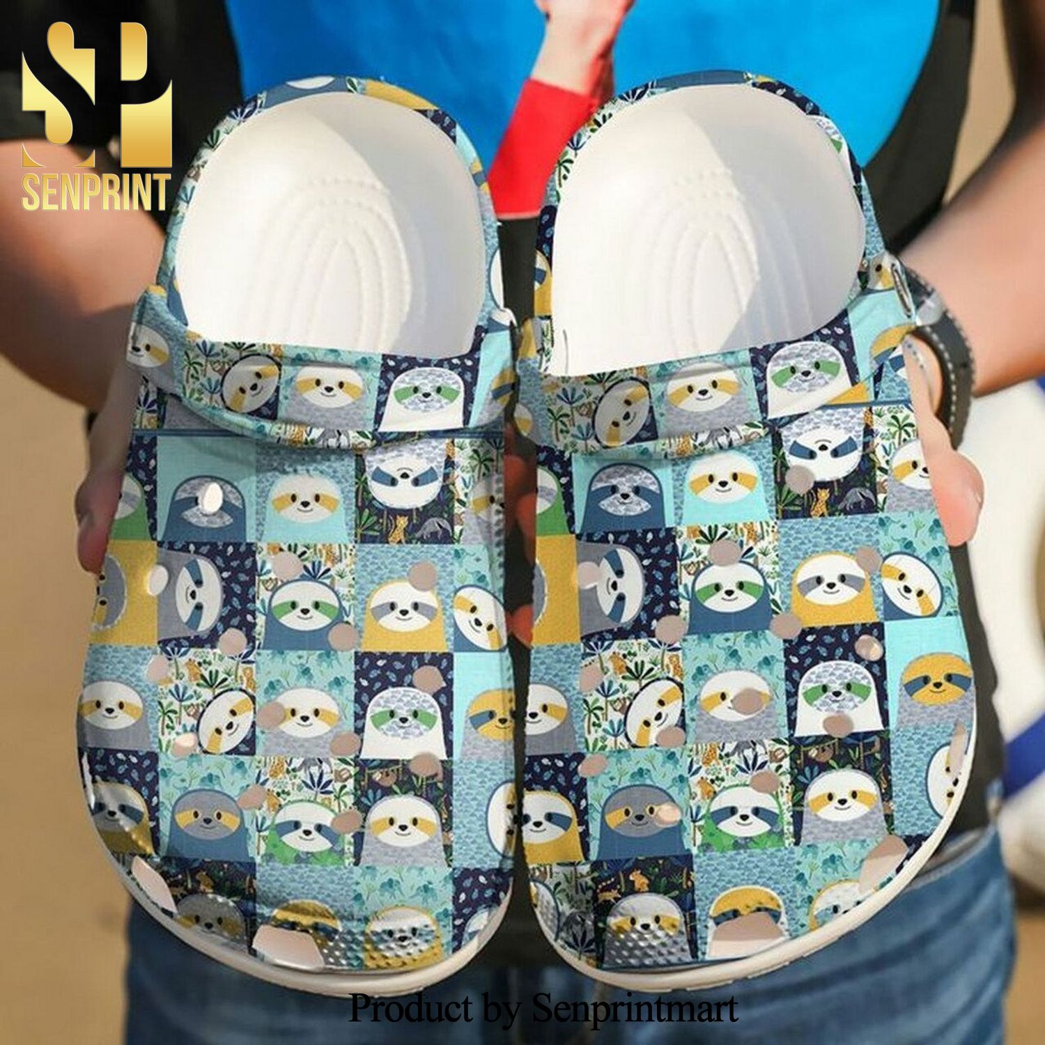 Cute Sloth Adorable Sloths 102 Hawai Gift For Lover New Outfit Crocs Crocband Clog