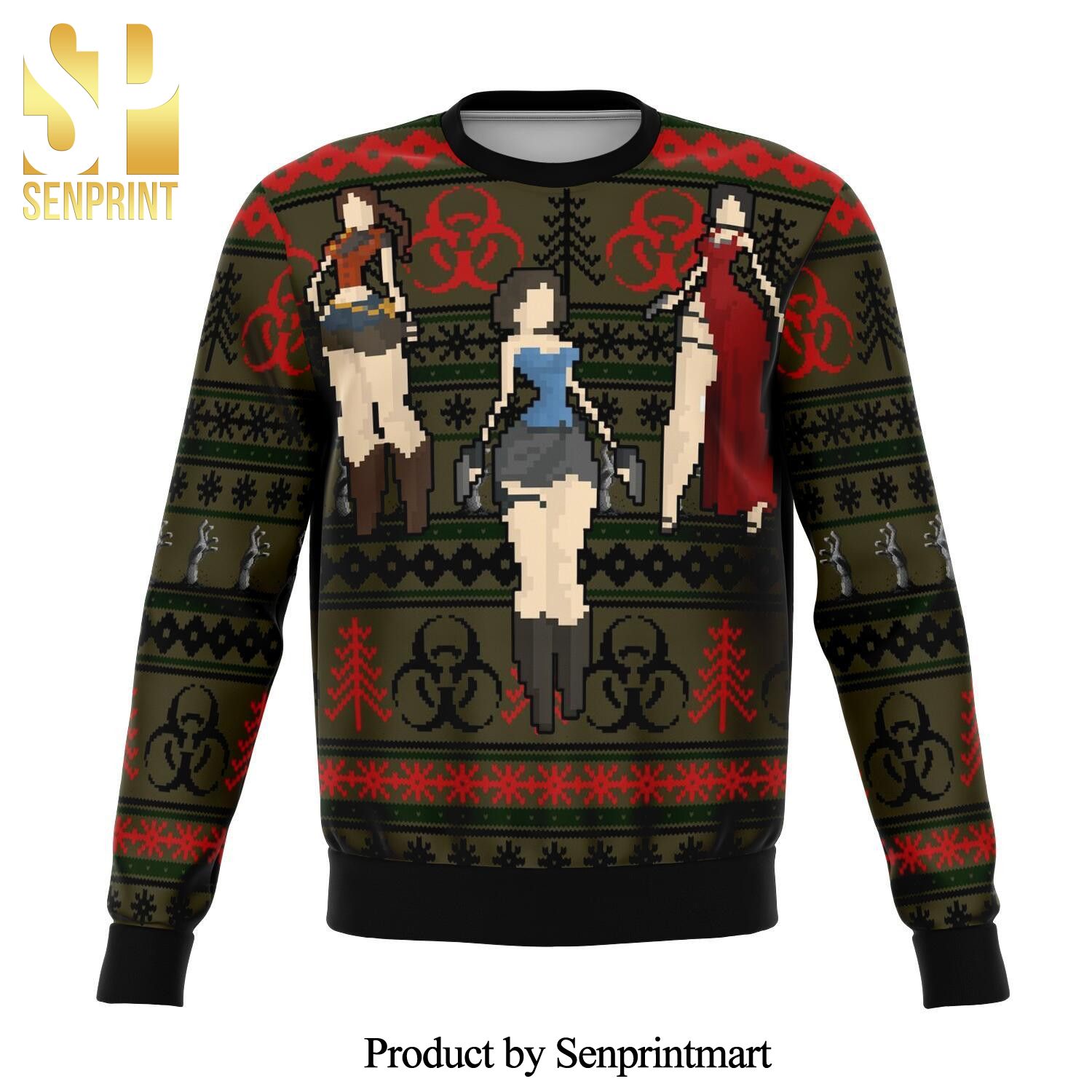 Resident Evil Premium Knitted Ugly Christmas Sweater