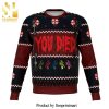 Resident Evil You Died Knitted Ugly Christmas Sweater