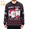 Rick And Morty Wonderful Time For A Beer Knitted Ugly Christmas Sweater