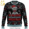 Rick And Morty Wonderful Rime For A Beer Premium Knitted Ugly Christmas Sweater