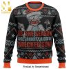 Saitama Ok One Punch Man Manga Anime Knitted Ugly Christmas Sweater