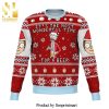 Rick Have A Merry Schwiftmas Knitted Ugly Christmas Sweater