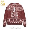 Ricky Bobby Talladega Nights The Ballad of Ricky Bobby Knitted Ugly Christmas Sweater