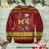 Rolling Rock Beer Knitted Ugly Christmas Sweater