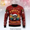 Rottweiler Dog Knitted Ugly Christmas Sweater