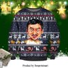 Rurouni Kenshin Chibi Sprites Premium Manga Anime Knitted Ugly Christmas Sweater