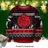 Ryomen Sukuna Anime Jujutsu Kaisen Knitted Ugly Christmas Sweater