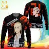 Ryuuguuji Ken Draken Anime Tokyo Revengers Knitted Ugly Christmas Sweater