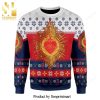 Sabo One Piece Manga Anime Knitted Ugly Christmas Sweater