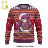 Sailor Jerry Spiced Rum Snowflake and Reindeer Knitted Ugly Christmas Sweater