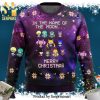 Rick And Morty Funny Knitted Ugly Christmas Sweater