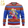 Sailor Moon In The Name Of The Moon Merry Christmas Manga Anime Knitted Ugly Christmas Sweater