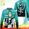 Sailor Neptune Sailor Moon Knitted Ugly Christmas Sweater