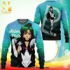 Sailor Saturn Hotaru Tomoe Sailor Moon Anime Knitted Ugly Christmas Sweater