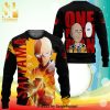 Saitamas I Wish You An Ok Christmas One-Punch Man Manga Anime Knitted Ugly Christmas Sweater