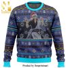 Sakata Gintoki Gintama Premium Manga Anime Knitted Ugly Christmas Sweater