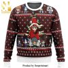 Samurai X Its Beginning To Look A Lot Like Christmas Rurouni Kenshin Knitted Ugly Christmas Sweater