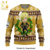 Sanji One Piece Anime Manga Knitted Ugly Christmas Sweater