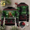 Santa Bus What a Long Strange Trip Knitted Ugly Christmas Sweater