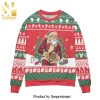 Santa Claus Firefighter Knitted Ugly Christmas Sweater