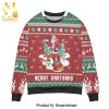 Santa Claus Merry Christmas Knitted Ugly Christmas Sweater