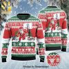 Santa Cute Cartoon Knitted Ugly Christmas Sweater