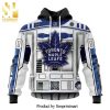 NHL Toronto Maple Leafs X Batman Version For Father Day All Over Printed Shirt