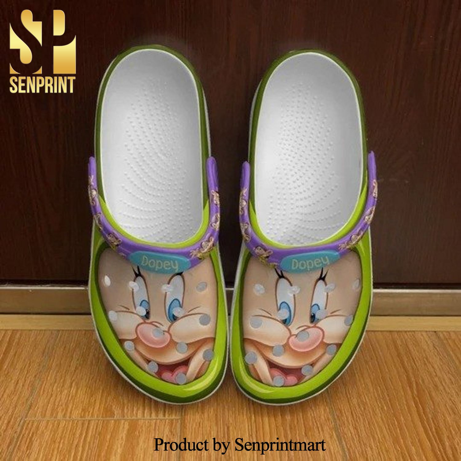 Dopey Character The Seven Drawfs Cartoon Ii Gift Hypebeast Fashion Crocs Crocband In Unisex Adult Shoes