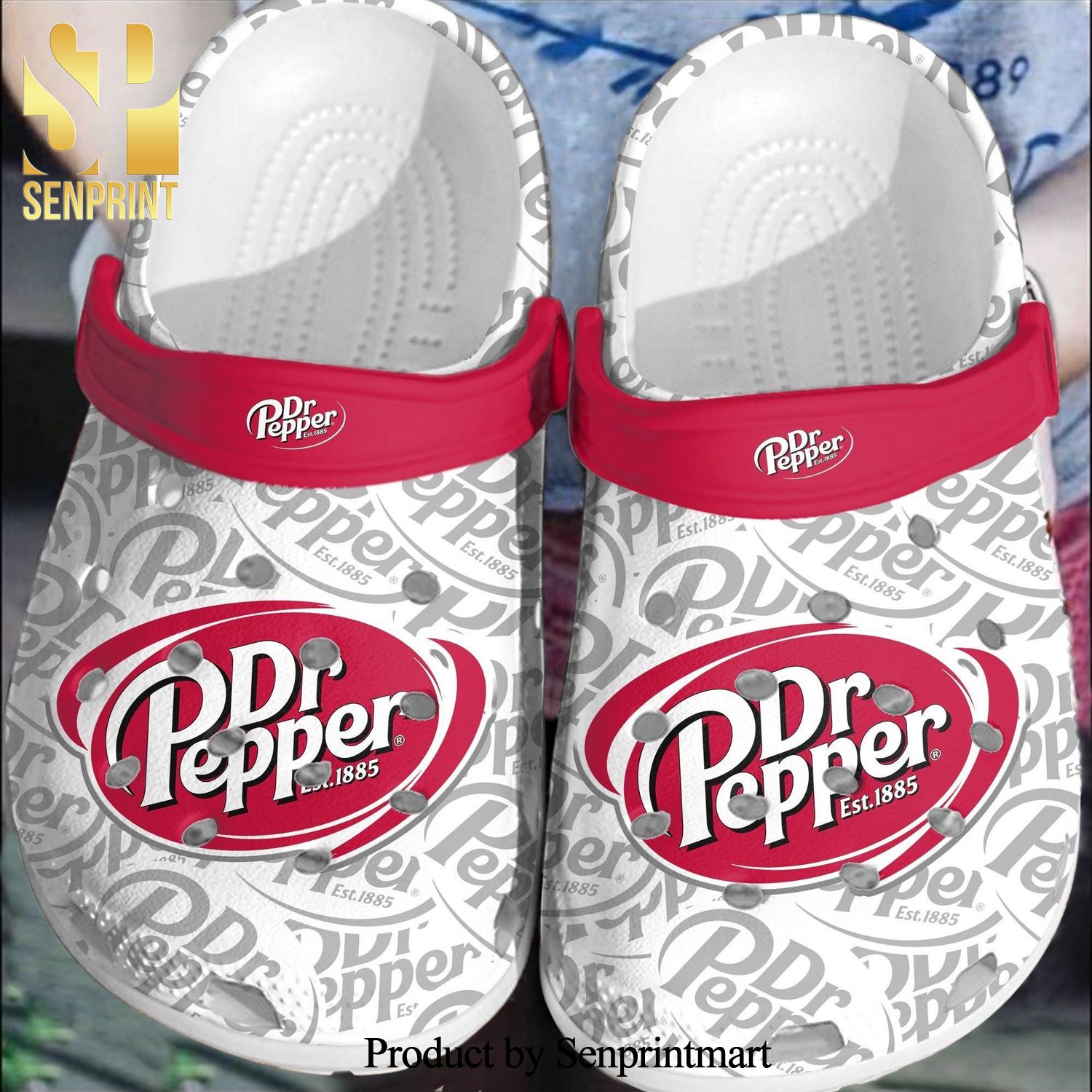 Dr Pepper Drink For Men And Women Street Style Crocs Crocband In Unisex Adult Shoes