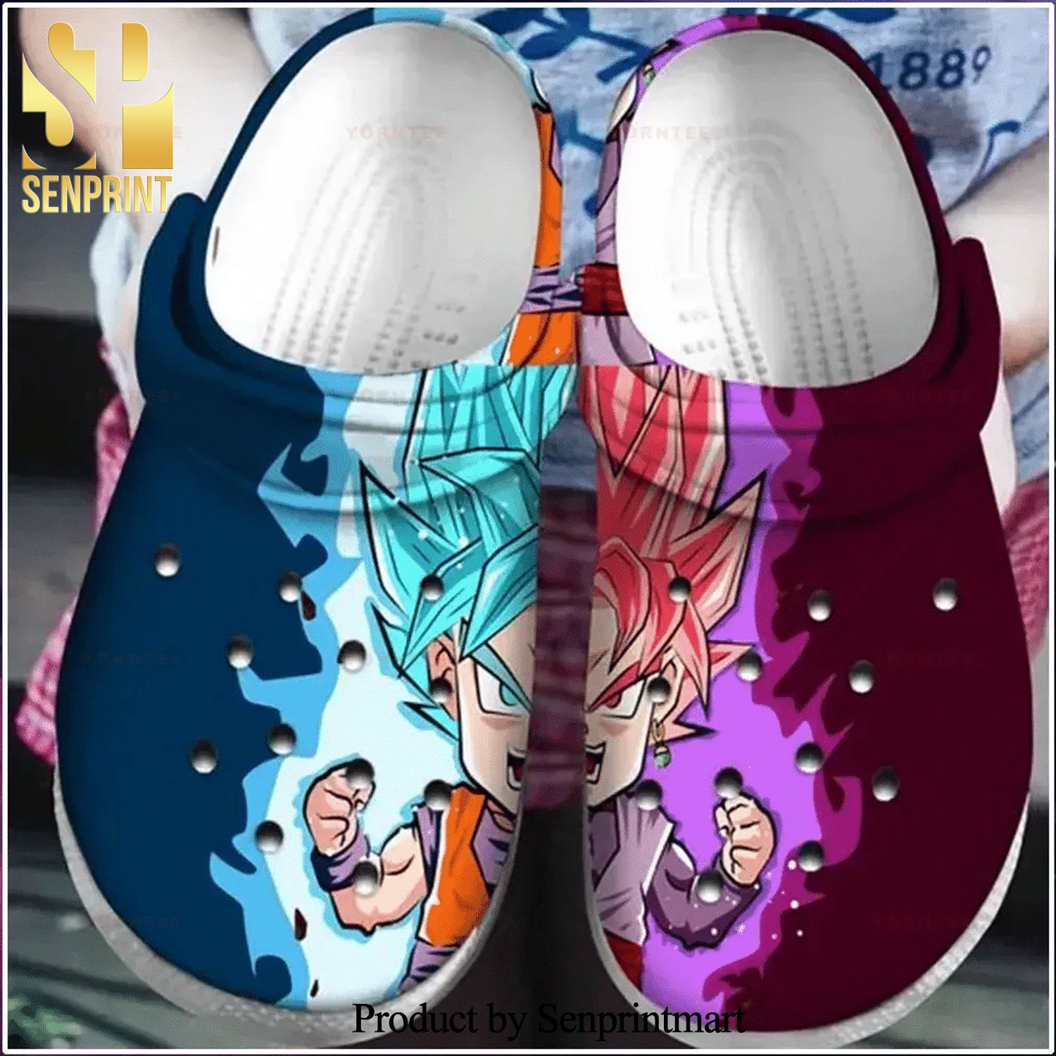 Dragon Ball Anime 4 Gift For Lover New Outfit Crocs Unisex Crocband Clogs