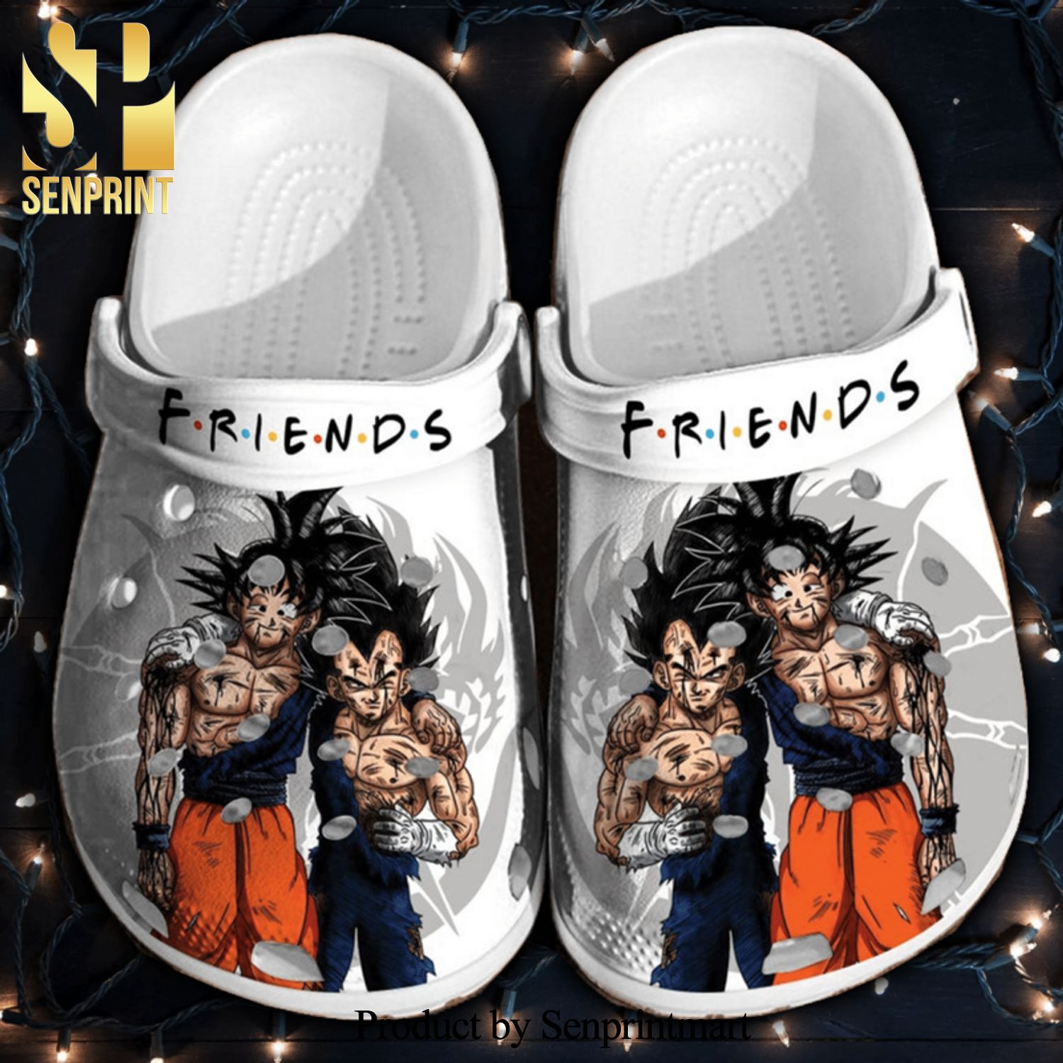 Dragon Ball Friends Street Style Crocs Crocband Clog