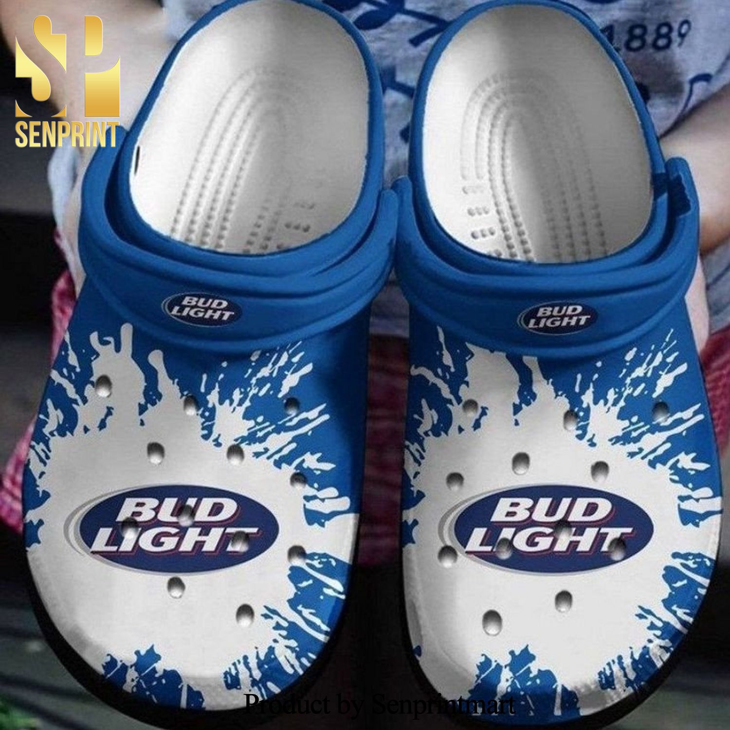 Drink Bud Light Rubber Crocband Crocs