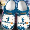 Fire Softball Full Printing Crocs Crocband Adult Clogs