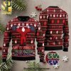 Santa Black Cat Group Knitted Ugly Christmas Sweater