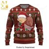 Santa Samus Aran Metroid Knitted Ugly Christmas Sweater