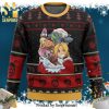 Santa The Witcher Logo Knitted Ugly Christmas Sweater