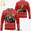 Santa’S Lap Knitted Ugly Christmas Sweater