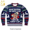 Santa Squad My Hero Academia Manga Anime Knitted Ugly Christmas Sweater