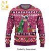 Santa’S Lap Knitted Ugly Christmas Sweater