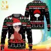 Sasuke Uchiha Naruto Shippuden Manga Anime Knitted Ugly Christmas Sweater