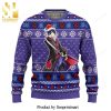 Sasuke Akatsuki Xmas Naruto Manga Anime Knitted Ugly Christmas Sweater