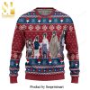 Sasuke Armor Naruto Manga Anime Knitted Ugly Christmas Sweater