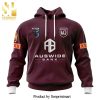 QLD Maroons 1998 Retro Kits All Over Printed Shirt