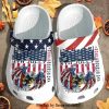 Eagle Usa 4Th July Independence Day Crocs Rubber Crocs Crocband Clog